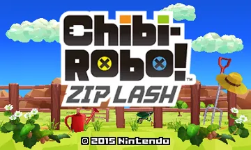 Chibi-Robo! Zip Lash (USA) screen shot title